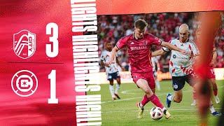 KLAUSS BRACE  St Louis CITY SC 31 Chicago Fire  Match Highlights [upl. by Manny648]