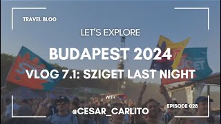 Sziget Festival 2024  Un Final Grandiose [upl. by Akimet824]