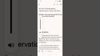 LTE Retainability KPI VoLTE Call Drop  timetotrigger [upl. by Asli977]