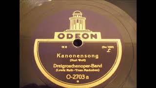 Kanonensong 1928 [upl. by Amikan]