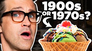 100 Years Of Ice Cream Taste Test [upl. by Trevethick883]