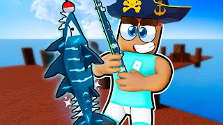 I played Roblox fisch for the first time [upl. by Yodlem]