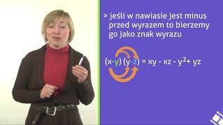 Przekształcanie wyrażeń algebraicznych [upl. by Narruc]