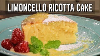 Delicious lemon cake with a twist using limoncello liqueur for a real boozy treat [upl. by Brina]