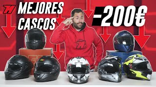 🚨TOP 7 mejores CASCOS DE MOTO POR menos de 200 euros 🔝 [upl. by Jaqitsch]