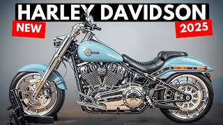 7 NEW Harley Davidson Motorcycles For 2025 [upl. by Amme]