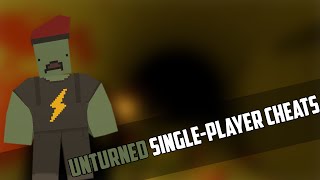 ALL UNTURNED SINGLE PLAYER COMMANDSCHEATS  HOW TO SPAWN ITEMS UNTURNED [upl. by Fowle573]