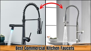 Best Commercial Kitchen Faucets  Kitchen Faucet Review [upl. by Aneele698]