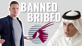 BANNED AND BRIBED BY QATAR AIRWAYS  SHOCKING MOVE [upl. by Hahnke]