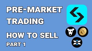 PreMarket Trading How to Sell on Bitget Part 1 [upl. by Cleodel895]