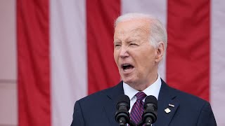 Happening Now Biden celebrates Veterans Day at Arlington National Cemetery [upl. by Alatea976]