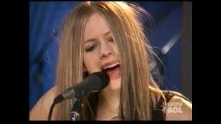 Avril Lavigne  AOL Sessions Acoustic 29022004 [upl. by Ysak]