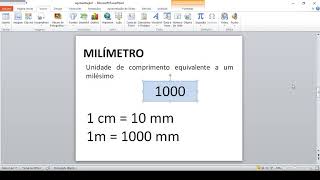 4º ano  MATEMÁTICA O MILÍMETRO [upl. by Cheryl]