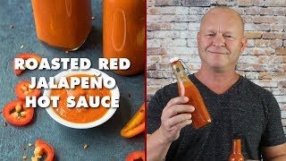 Roasted Red Jalapeno Pepper Hot Sauce Recipe  Chili Pepper Madness [upl. by Renrew757]