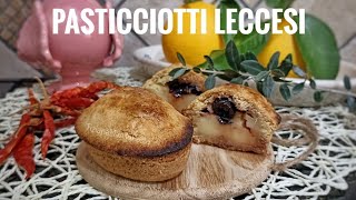 PASTICCIOTTI LECCESI RICETTA ORIGINALE [upl. by Atikehs]