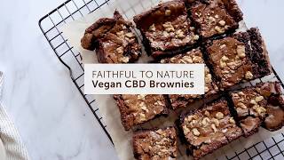 Ultimate CBD Vegan ‘Pot’ Brownies [upl. by Yanahc]