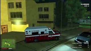 GTA SA Full Moded 2023 Demo 11  Missões de ambulância [upl. by Nnyl]