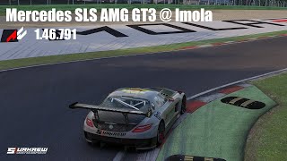 Mercedes SLS AMG GT3  Imola  Assetto Corsa [upl. by Lanita]