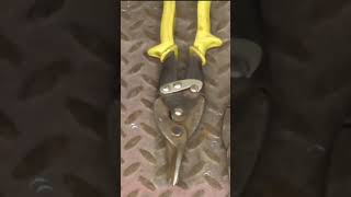 Why do Tin Snips Have Different Color Handles shorts autobodyrepair autobody fabrication [upl. by Kopaz]