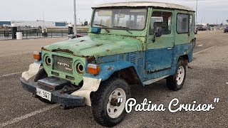 My new project a Toyota Land Cruiser Bj40 quotPATINA CRUISERquot from Ibiza [upl. by Nwahsirhc]