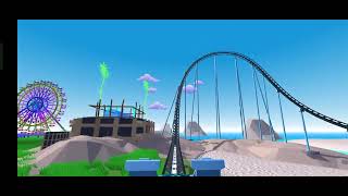 Hair Raiser Roller Coaster POV Ocean Park Hong Kong BampM Floorless OnRide [upl. by Sisxela]