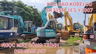 Xúc đào KOBELCO SK70SR1ES Y2007 giá thanh lý LH Mr Ngọc090 4545 687 [upl. by Lauzon397]