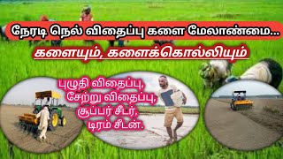 நேரடி நெல் விதைப்பில் களைக்கொல்லிகள்  DSR paddy Herbicides [upl. by Thebazile705]