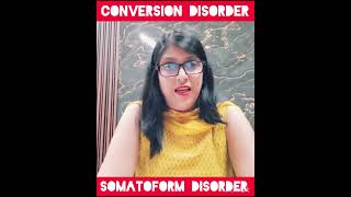 Somatoform disorder II Conversion Disorder II Healthy and Happy Mind somatoformdisorder [upl. by Adnwahs]