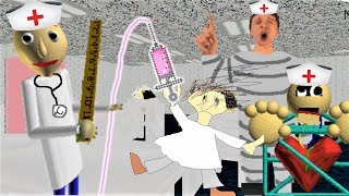 BALDI GOES TO MEDICAL SCHOOL  Baldis Basics MOD Baldis Hospital [upl. by Naened778]