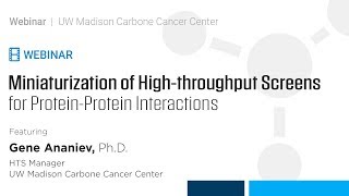 Miniaturization of Highthroughput Screens for ProteinProtein Interactions [upl. by Idell226]