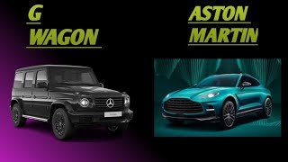 G WAGON VS RANGE ROVER VS ASTON MARTIN DBX trending viralvideo automobile [upl. by Naivart]