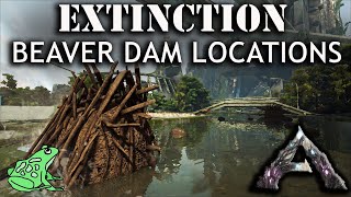 Ark Extinction Beaver Dam Locations  Where to Find Castoroides on Extinction [upl. by Ahsetan]