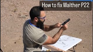 How to fix Walther p22 [upl. by Iddet757]