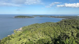 Hiking Sugarloaf Mountain in Marquette Michigan [upl. by Ahtabbat]