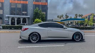 Genesis Coupe 38 Straight Pipe Roll GTR [upl. by Brill224]