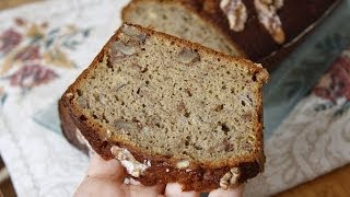 Bizcocho de plátano y nueces Banana Bread recipe  Biczcoho fácil y rápido [upl. by Nylrehc]