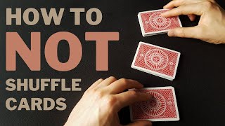 False Shuffles and Cuts Tutorial│Every Card Magician Should Know These Important Techniques [upl. by Dante]