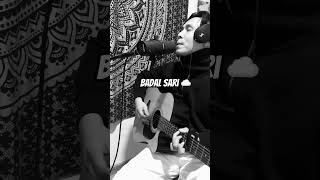 Badal sari cover acoustic badalsari johnchamlingrai projectswar trendingnepal [upl. by Lynnette]