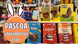 LANÇAMENTOS OVOS DE PÁSCOA  LOLLO BRASIL CACAU  FINI DENTADURA  KOPENHAGEN  CACAU SHOW [upl. by Alyhc]