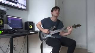 Northlane  Solar  GUITAR COVER FULL NEW SONG 2017 HD [upl. by Airdua9]