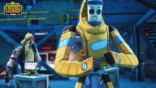 PEELY TURNS INTO A ROBOT  Fortnite Season X [upl. by Erreit]