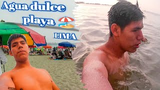 PRIMERA VEZ EN LA PLAYA AGUA DULCE  LIMA TheRonalGames [upl. by Aloysius324]