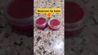 beetroot lip balm 💋1million beauty viralvideo shortvideo lipbalm [upl. by Mrots]