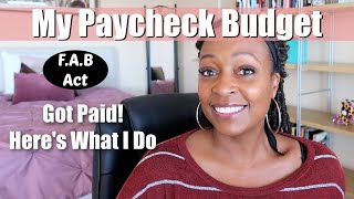 My Easy Paycheck Budget Routine [upl. by Trebo]