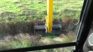 EXCAVATOR 360 DESILTING DRAINAGE DITCHES [upl. by Yehus]