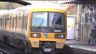 Trains at Beckenham Junction 02042021 1080p HD [upl. by Anila]