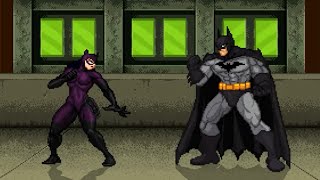 MUGEN Battle Showcase Catwoman Vs Batman [upl. by Castro]