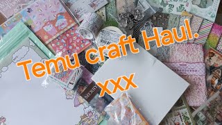 Temu craft Haul [upl. by Amar]