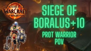 Siege of Boralus 10 Prot Warrior [upl. by Leonelle563]