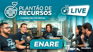 LIVE Plantão de Recursos MEDGRUPO  ENARE [upl. by Melesa379]